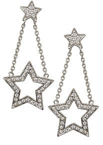 Brian Danielle Shooting Star Diamond Earrings