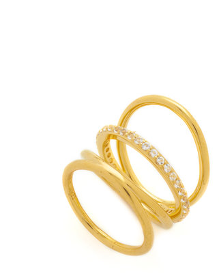 Elizabeth and James Mondrian Pave Ring