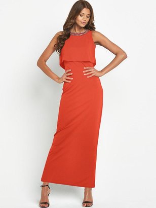Definitions Tall Embellished 2-in-1 Maxi Dress