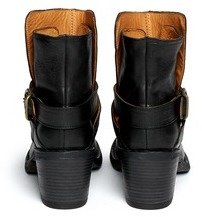 Nobrand Nubis' Eternity leather ankle strap boots