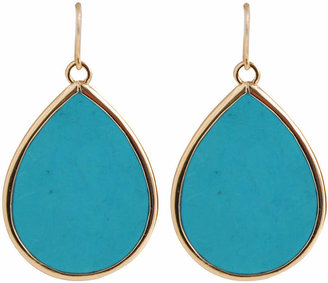 Artsmith BY BARSE Art Smith by BARSE Blue Magnesite Teardrop Earrings