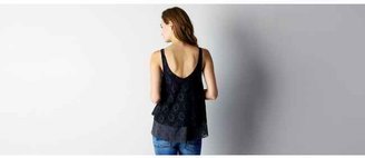 American Eagle Tiered Lace Tank
