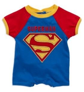 Nannette Baby Boys Superman Romper