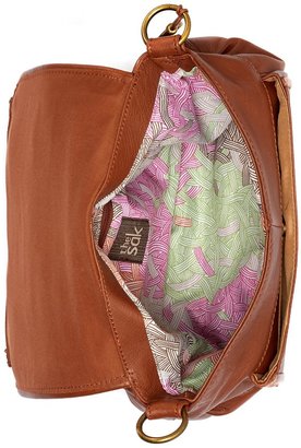The Sak Pax Leather Flap Studded Handbag