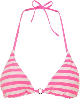 Ted Baker Neon stripe triangle top