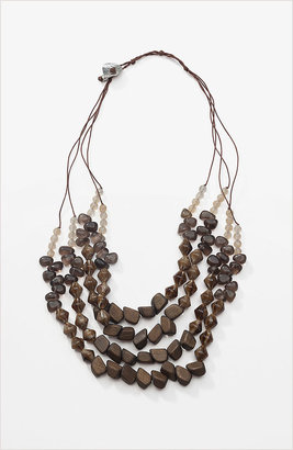J. Jill Cascading multibead necklace