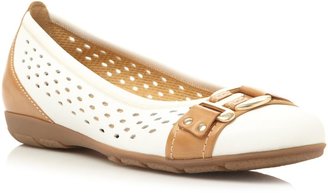 Gabor Frances laser cut mary jane loafer shoes