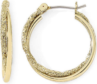 MONET JEWELRY Monet Gold-Tone Small Twist Hoop Earrings