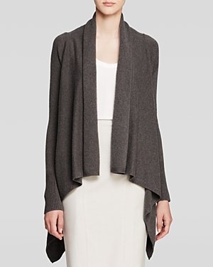 Bloomingdale's C By C by Basic Open Cashmere Cardigan