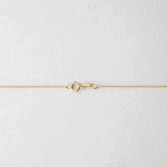 Maya Brenner DESIGNS asymmetrical mini letter necklace - w