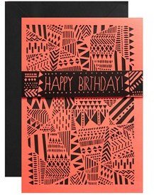 Paperchase Happy Birthday Card - Multi