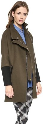 Madewell Zipper Detail Cocoon Jacket
