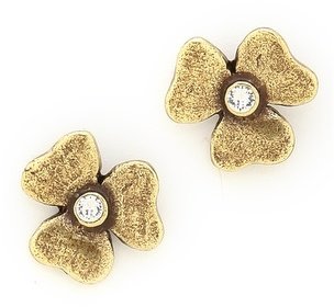 Gar-De Avant Garde Paris Trefle Puce Earrings