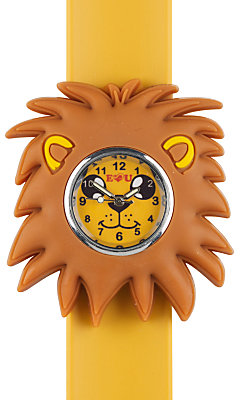Anisnap Lion Watch, Brown/Yellow
