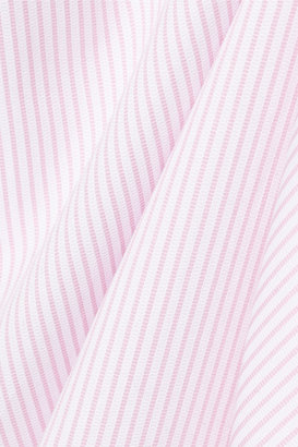 Bodas Verbier striped cotton nightdress