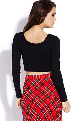 Forever 21 Waste Not Crop Top