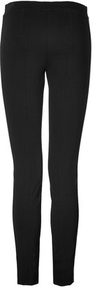 DKNY Leggings with Leather Trim Gr. M
