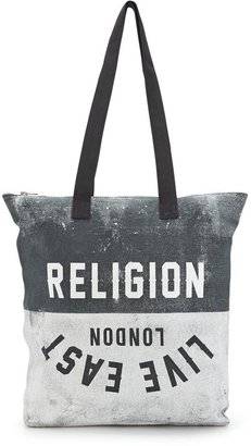 Religion Canvas Tote Bag