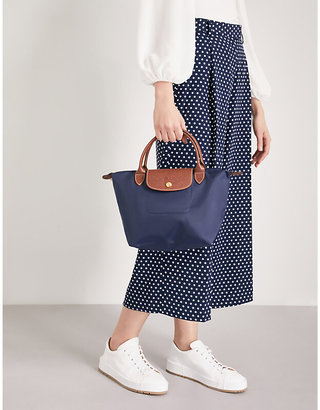 Longchamp Women's Navy Blue Le Pliage Handbag, Size: Small