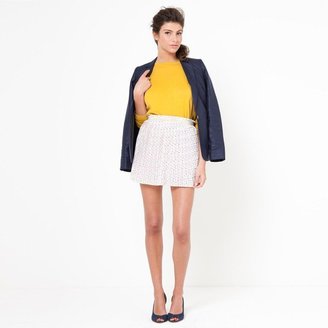 La Redoute COLOR BLOCK Multi-Coloured Star Print Pleated Skirt