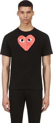 Comme des Garcons Play Black Heart Logo T-Shirt