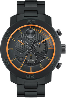 Movado Bold XL Bold Titanium Chronograph Watch, Black