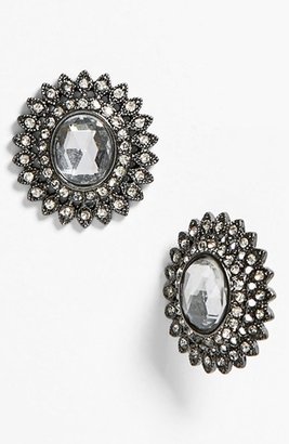 Carole Crystal Cluster Stud Earrings (Juniors) (Online Only)