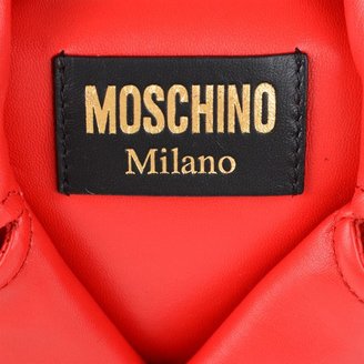 Moschino Leather Biker Jacket Bag