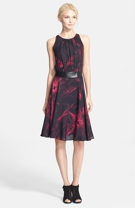 Milly Floral Print Tank Dress