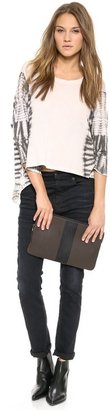 Madewell Large Pouch with Painted Stripe