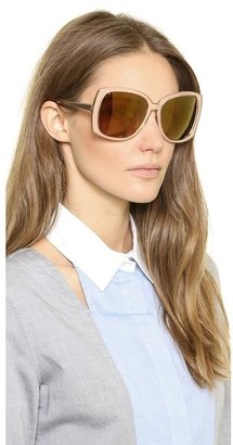 Karen Walker Annie Mirrored Sunglasses