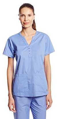 ICU by Barco Women's Junior Fit 3 Pocket Fitted Back Scrub Top