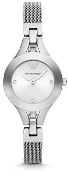 Emporio Armani AR7361 Classic Silver Ladies Bracelet Watch