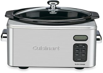Cuisinart 6.5 Qt. Programmable Slow Cooker Stainless Steel