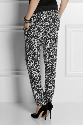 Isabel Marant Musk leopard-print silk pants