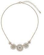 Dorothy Perkins Womens Sundial Ditsy Necklace- Gold