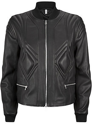Faith Connexion Quilted Leather Jacket