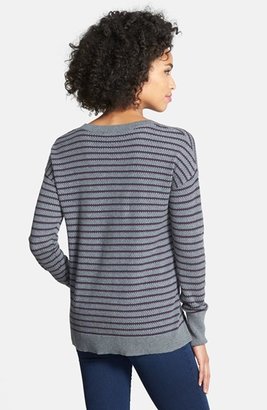 Caslon High/Low Drop Shoulder Sweater (Regular & Petite)