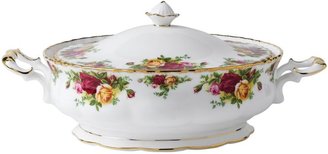 Royal Albert Old country roses covered vegetable dish