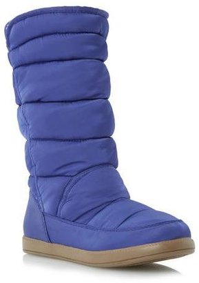 Dune Head Over Heels Ladies ROKA - BLUE Quilted Snow Boot