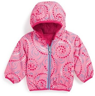 Spyder 'Yummy' Reversible Water Resistant Insulated Jacket (Baby Girls)