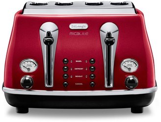 De'Longhi Delonghi Micalite Icona Toaster Red