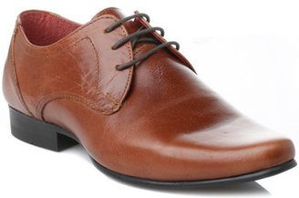 Red Tape Men's Tan Thorley Leather Shoes Tan