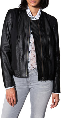 Helmut Lang Combo Leather Jacket