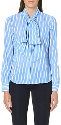MICHAEL Michael Kors Bow blouse Oxford blue