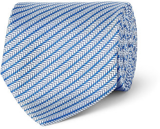 Charvet Patterned Woven-Silk Tie
