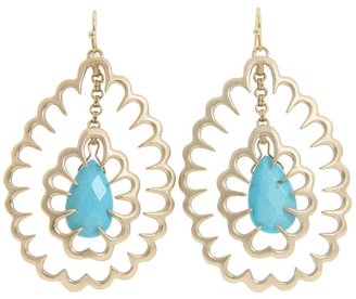 Kendra Scott Zola Earrings (Turquoise) - Jewelry