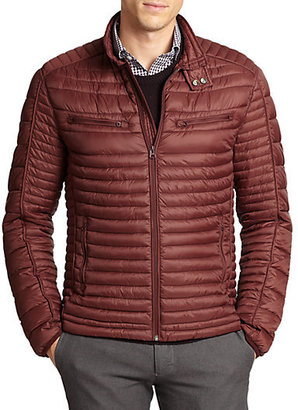 Saks Fifth Avenue Modern-Fit Quilted Puffer Jacket