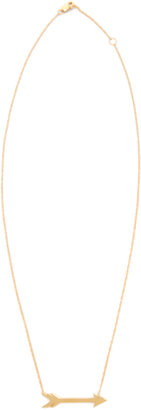 Jennifer Zeuner Jewelry Horizontal Arrow Necklace
