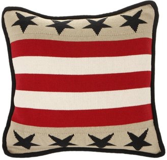Lexington No 1 Stars & Stripes Cushion Cover - Khaki - 50x50cm
